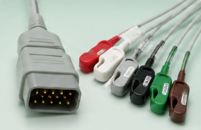 Cables ECG y EKG para monitoreo y diagnóstico