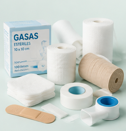 Material de curación y vendaje